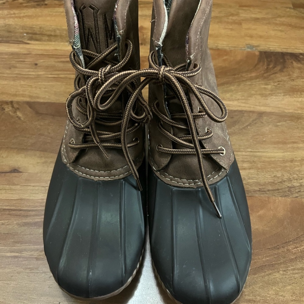 Marleylilly Women's Brown Winter & Rain Boots